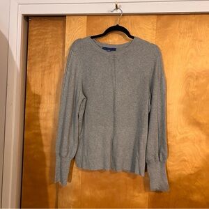 Apt. 9 Light Gray Crew Neck Sweater
